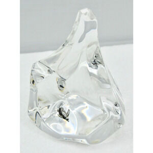 Franklin Mint Iceberg Playful Penguin Paperweight by James Carpenter